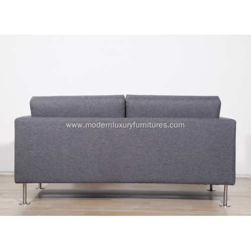 Modern Minimalist style Fabric Park Double Sofa